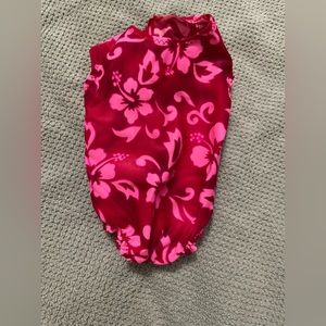 Floral bathing suit